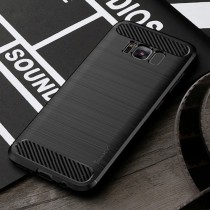 Husa Samsung Galaxy S8 - iPaky Slim Carbon Black